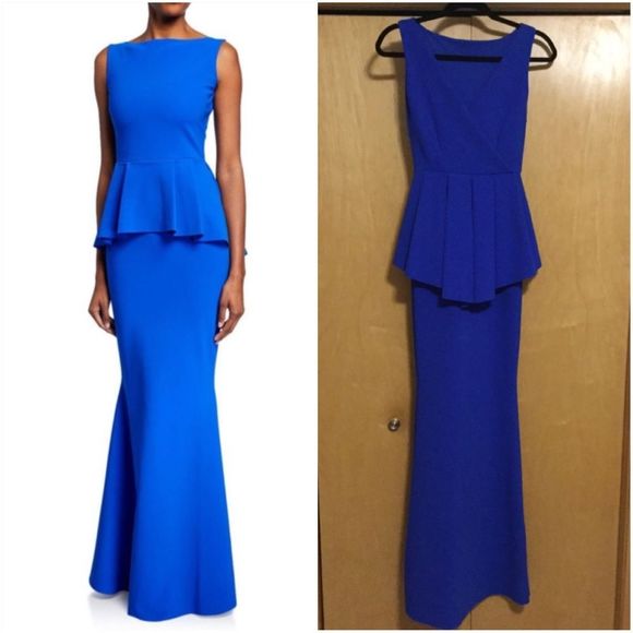 Chiara Boni La Petite Royal Blue Plumped waist - Picture 11 of 15